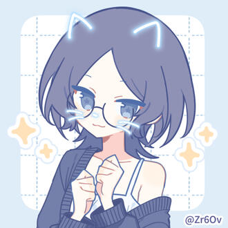 Profile Picture. This image was created with Picrew’s “ふわふわ鱈メーカー4“!!